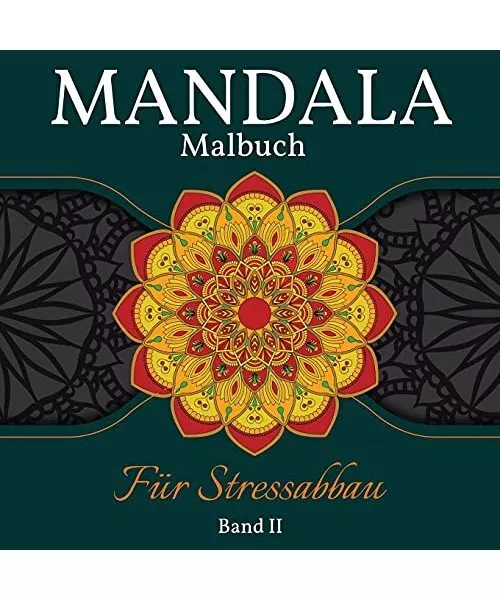 Mandala Malbuch Für Stressabbau: Große Mandalas Färbung Buch für Erwachsene,