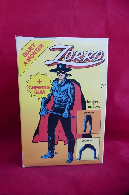 Zorro - Orli Jouet - Set de Figurines Articulée 25cm Zorro & Tornado (Neufs en B