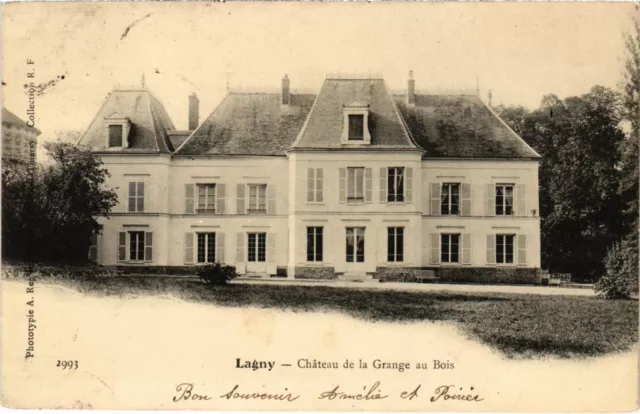 CPA LAGNY-sur-MARNE Chateau de la Grange au Bois (1329738)
