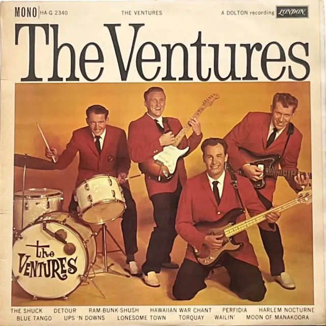 The Ventures - Self Titled (London UK 1st Press Mono in VG+ condition) shadows