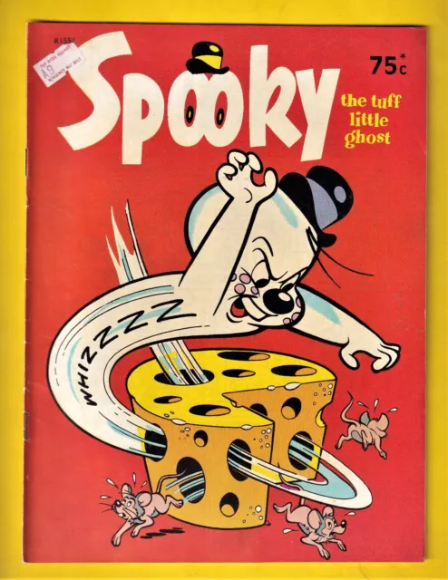 Spooky the tuff little ghost (R1552) - vintage comic book