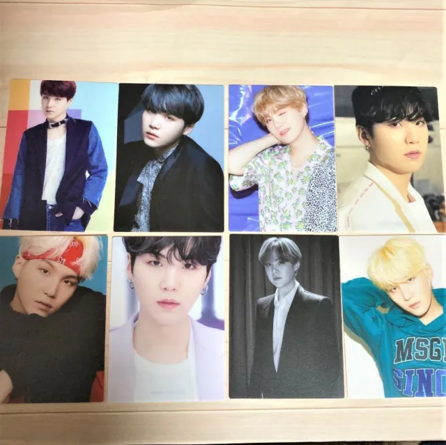 BTS Bangtan SUGA THE BEST official clear photocard photo card pc Yoongi F/S