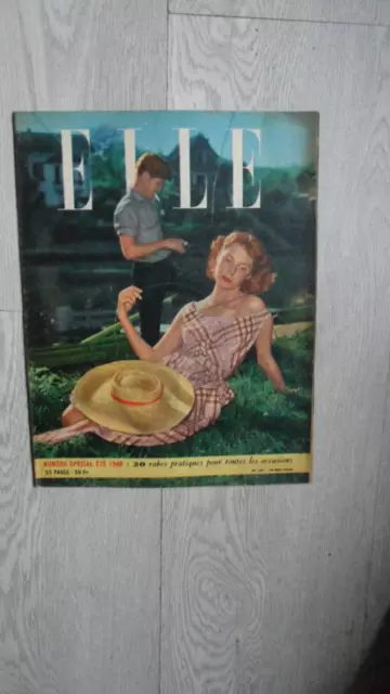Magazine mode fashion ELLE french n°181 MAI 1949 N° SPECIAL ETE / MODE