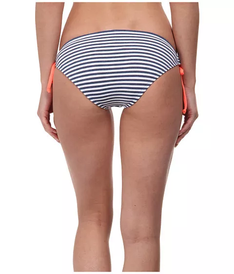 Splendid Sporty Blues Tunnel Bikini Swim Tie Tunnel Bottoms Multi Medium New $48 3