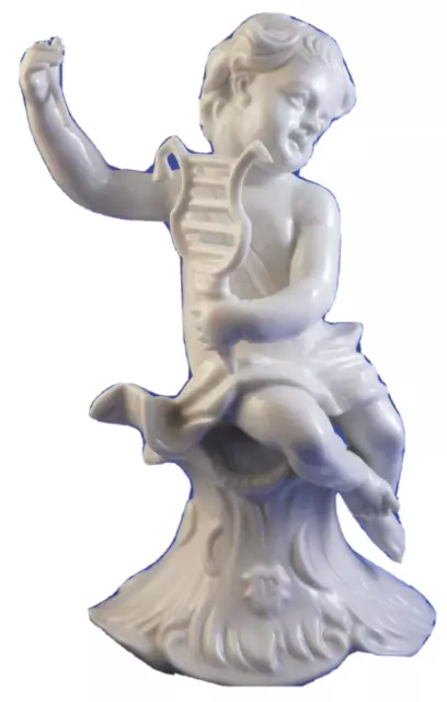 Nymphenburg Porcelana Músico Figura Estatuilla De Porzellan Figur Frankenthal #1