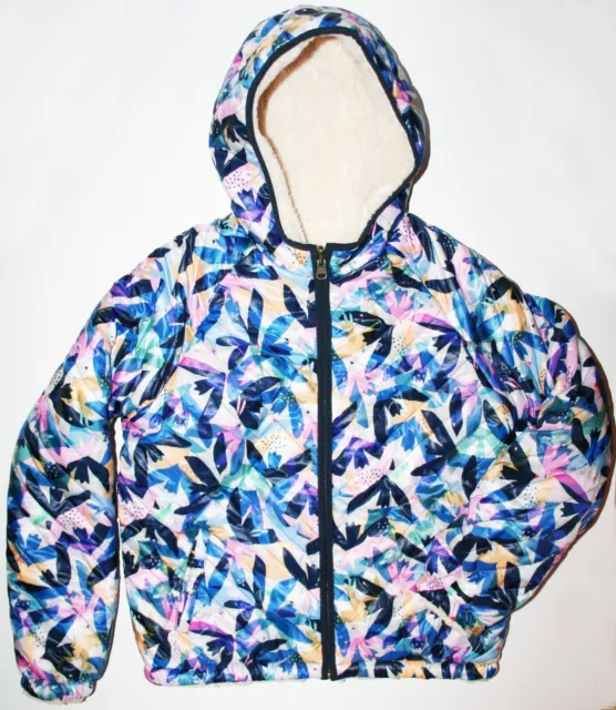 CATIMINI doudoune NEUVE réversible anorak blouson veste manteau, fille 12 ans