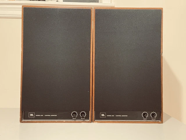JBL 4310 Control Monitor Speakers All Alnico Magnet Drivers JBL 4310 Control Monitor Speakers All Alnico Magnet Drivers
