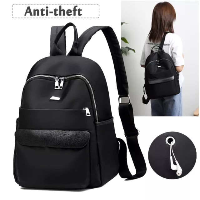 Women's Girls Ladies Oxford Backpack Rucksack Travel Shoulder School Bag Satchel