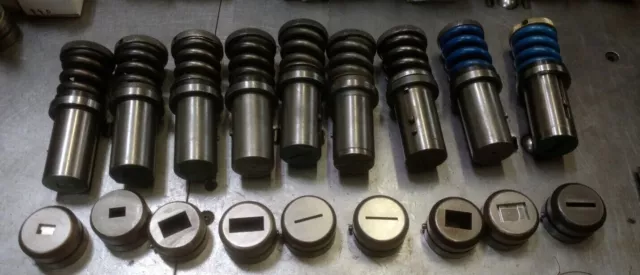 Rectangle Punch and Die for Strippit 1-1/4" STATION multiple sizes priced each