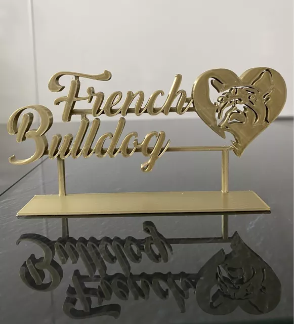 Logotipo / logotipo de Bulldog Francés para colocar