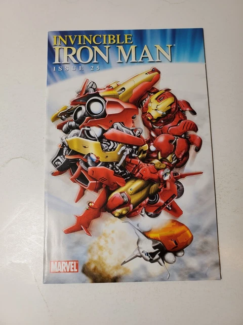 Invincible Iron Man #25 Incentive Variant Cover (2008-2012) Marvel Comics NM
