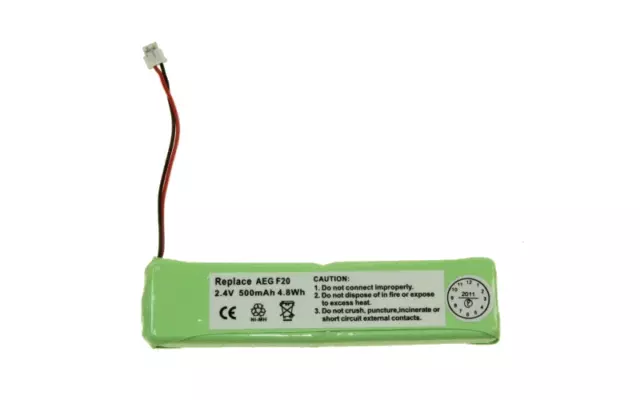 BATTERIE 2SN35F60H AEG F20 2.4 VOLTS 500 pour PIECES ACCESSOIRES TELEPHONIE...