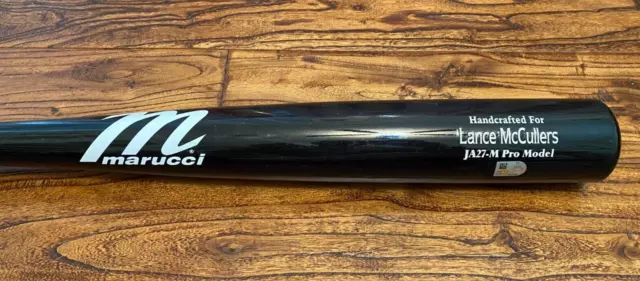 Lance McCullers 2021 Houston Astros Game Used Issued Marucci Bat MLB Auth RARE