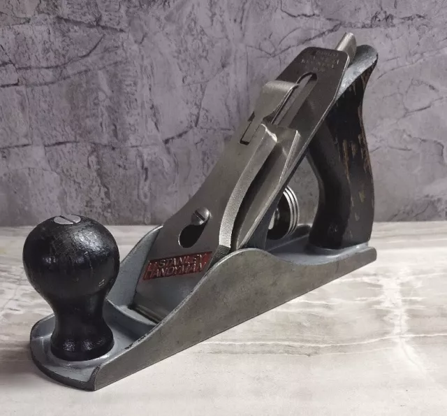 Vtg. Stanley Handyman No. H1203 Smooth Bottom Bench Plane - woodworking tool