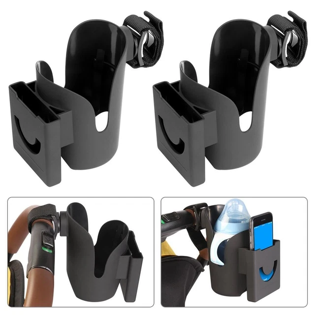 Réglable Pram Rack Porte-gobelet Poussette bébé, Poussette Porte-Bouteille