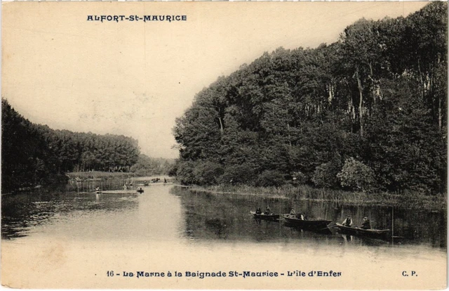 CPA Maisons Alfort Ile d'Enfer (1348704)