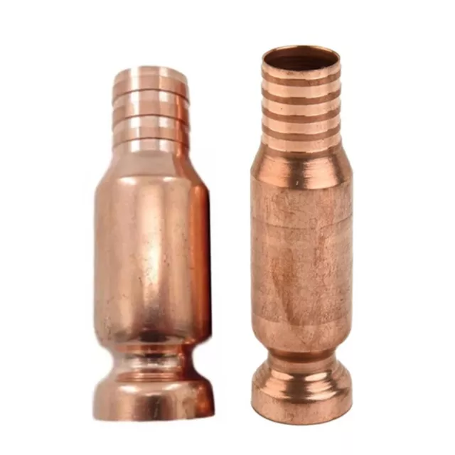 2pcs Copper Siphon Filler Pipe Manual Pumping Oil Pipe Fittings Siphon Connector
