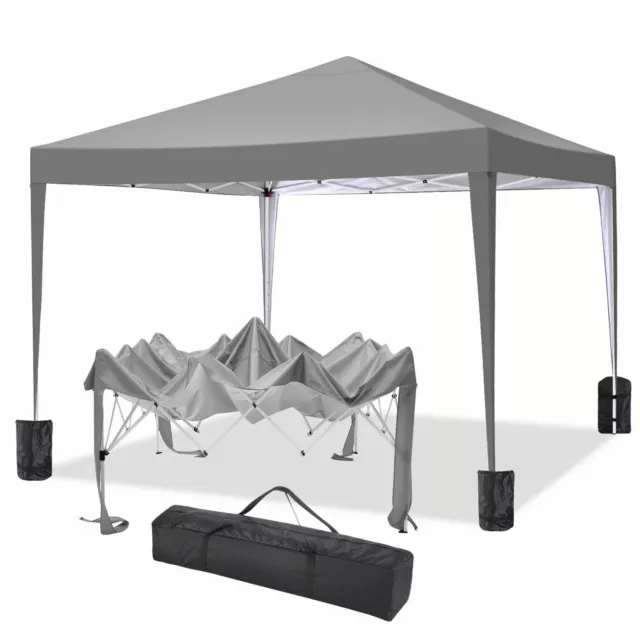 Faltpavillon 3x3m Pavillon Wasserdicht UV Stabil Popup Gartenzelt Partyzelt Zelt