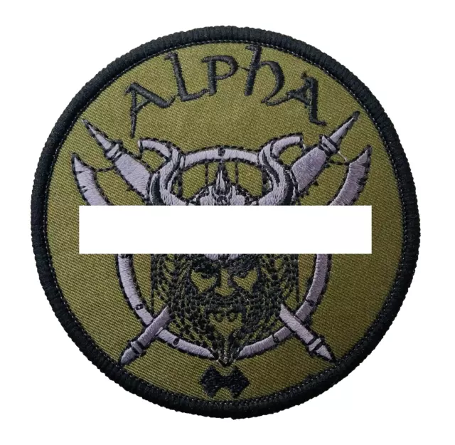 Norwagian ALPHA vel©®⚙ Patch Afghanistan Made