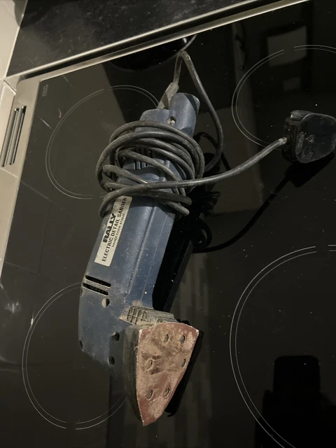 FERM TS 180K ELECTRIC Corded Detail Sander 230V In Case 15.00