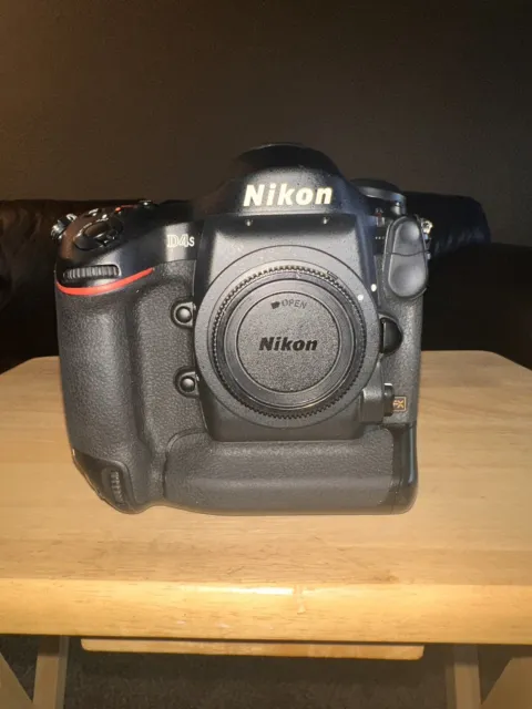 Nikon D4S 16.2 MP Digital SLR Camera - Black (Body Only)