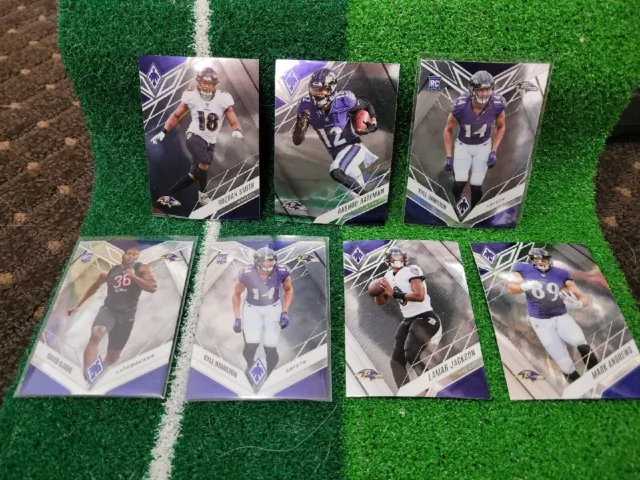 2022 Phoenix Football Baltimore Ravens Card Lot