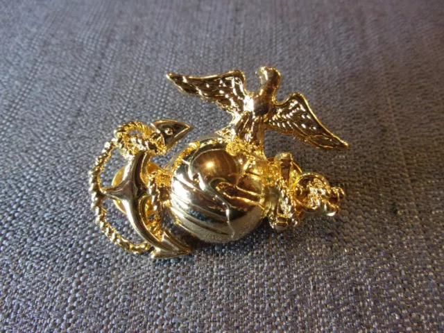 2 Qty Usmc Marine Corp Collar Eagle Globe Anchor Ega Medal Pin Anchor Left Side