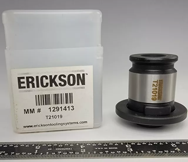 Erickson Tooling Systems 3/8" Quick Change Tap Adapter MM# 1291413/T21019 (NEW)
