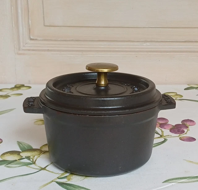 COCOTTE FONTE NOIR FONTIGNAC 22 cm groupe Staub / no creuset