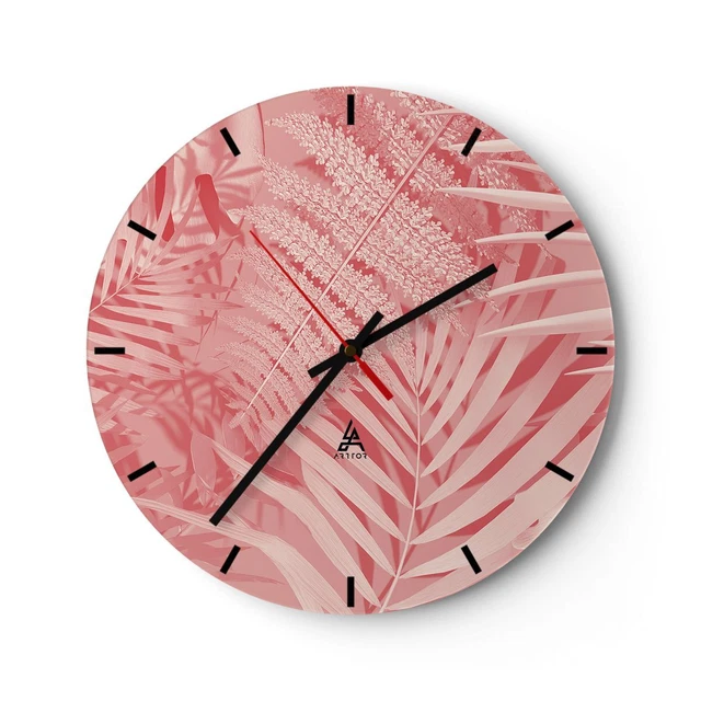Horloge Murale Design Moderne Coloré Poussière Explosion 30x30cm Petit