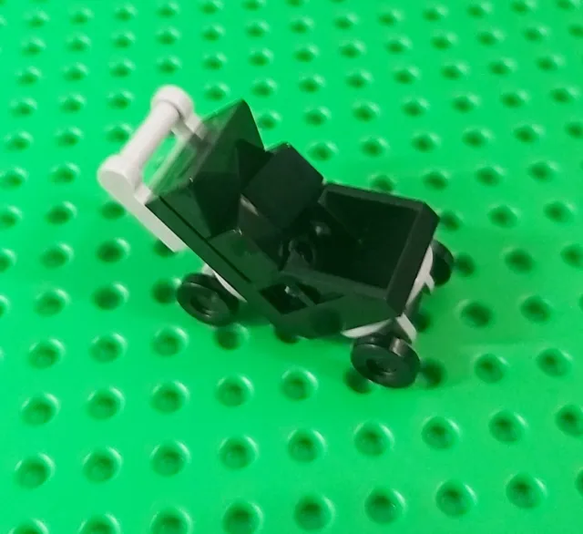 *NEW* Lego Small Black Stroller Pram for Baby Figure Fig x 1 2
