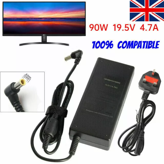 19V LG 29MT31S 29" Monitor TV MT31S Power Supply AC Adaptor Charger + Cord Cable