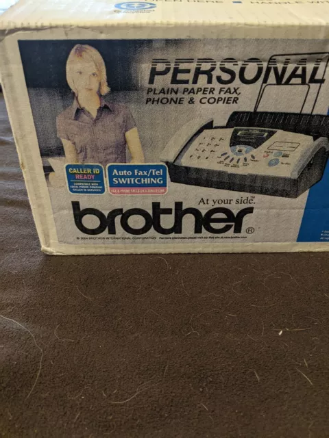 Brother FAX-575 Personal Fax Machine with Phone and Copier Brand New Retail Box