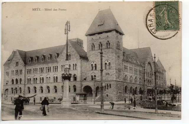 Theme LA POSTE - Post Office - CPA 57 - METZ - Post Office 3