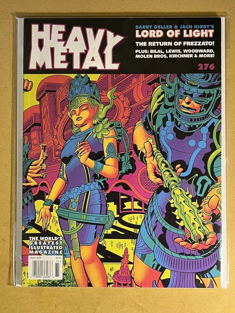Heavy Metal Magazine #276 A Jack Kirby Lord Of Light