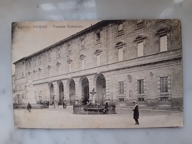 Asoli Piceno Piazza Comunale Fp Spedita