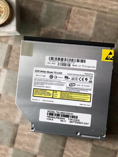 Toshiba Satellite / Dell Inspiron TS-L632H CD/DVD DVD-RW Burner IDE Drive