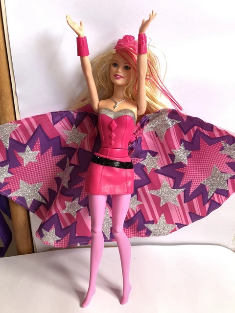 BARBIE PRINCESS POWER Doll: Princess Kara/Super Sparkle - guardala trasformare! EUR 7,52