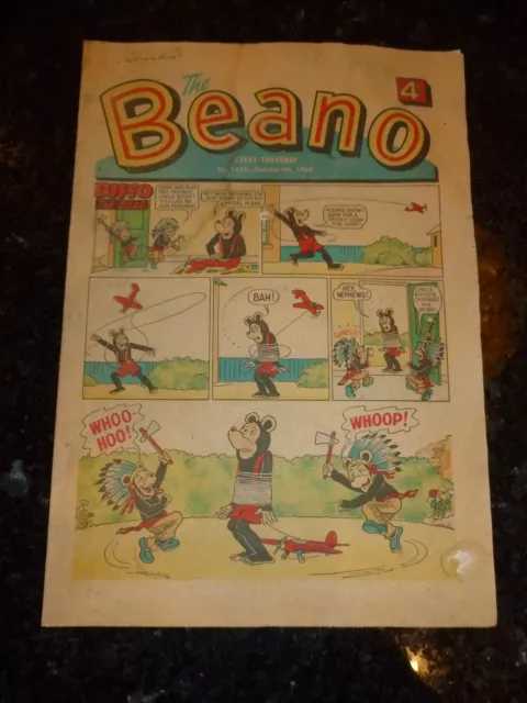 THE BEANO Comic - No 1420 - Date 04/10/1969 - UK Paper Comic