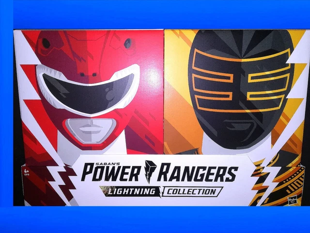 POWER RANGERS LIGHTNING Collection Mighty Morphin red & Zeo Gold ...