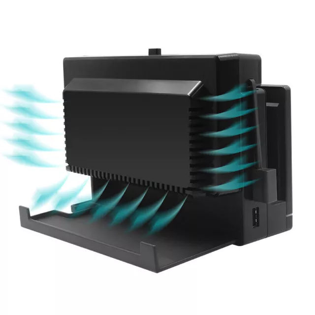 Super Cooling Double Fan Kühler Base Host Stand für Nintendo Switch Dock Set