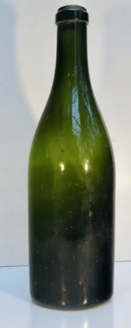 Bouteille De Vin Ancienne Xix°  Verre Soufflé (3)