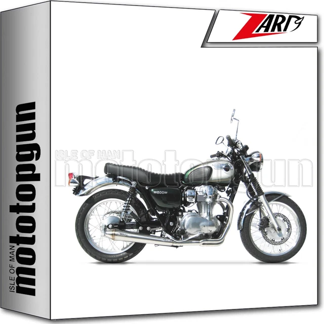 ZARD RC FULL System Exhaust Conical Stainless Steel Polish Kawasaki