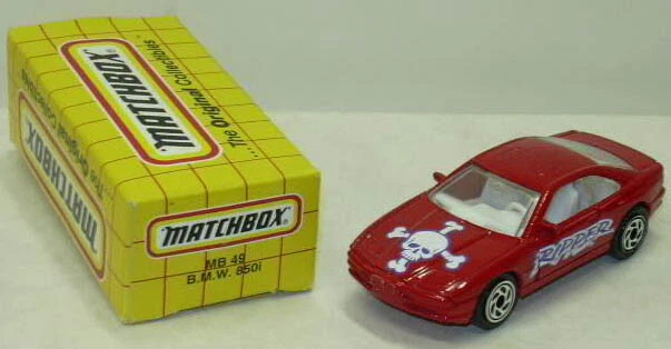 BMW 850i Matchbox #49 MIB