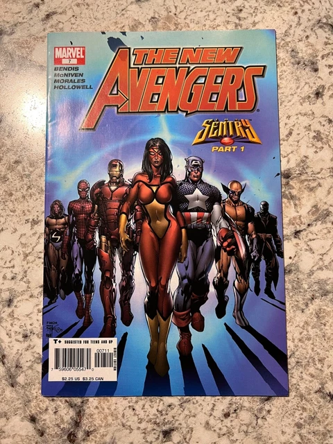 New Avengers #7 (Marvel Comics 2005) 1st appearance of the ILLUMINATI