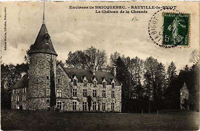 CPA ak approx de bricquebec-rauville-la-rigot - le chateau de la (589175)