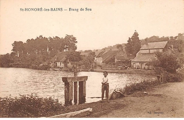 58 - SAINT HONORE LES BAINS - SAN55285 - Etang de Seu