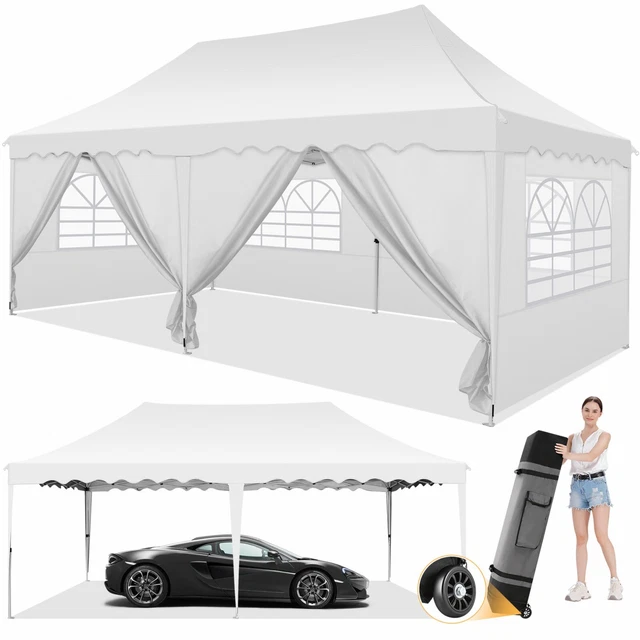 3x6m Pavillon Gartenpavillon Gartenzelt Partyzelt Pavilon Pavillion Festzelt DHL