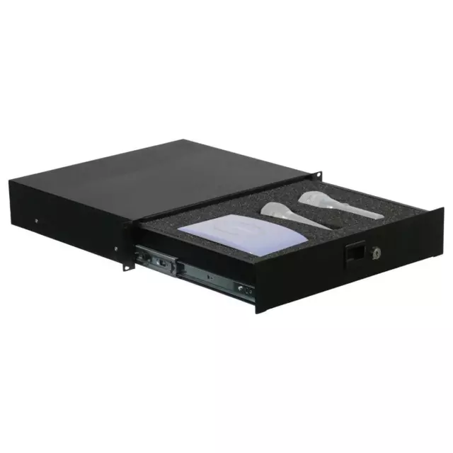 Odyssey ADFRD02 2U Rack Mountable Drawer with Interior Diced Foam idjnow