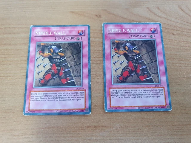 2 X NEEDLE Wall Yugioh Trap Card Good Condition 1.70 - PicClick UK